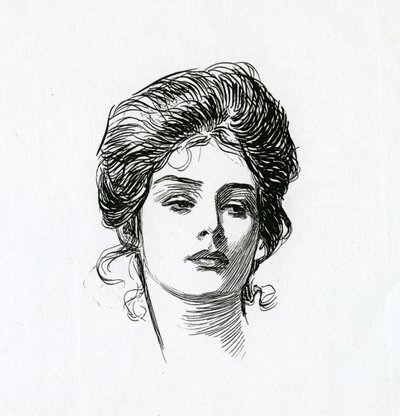A Gibson Girl by Charles Dana Gibson